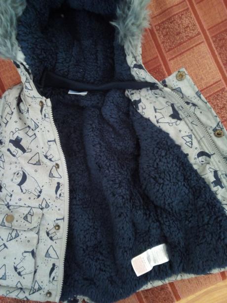 Detska zimna bunda, pepco,92