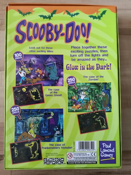 Scooby doo 99ks svetielkujuce puzzle, 