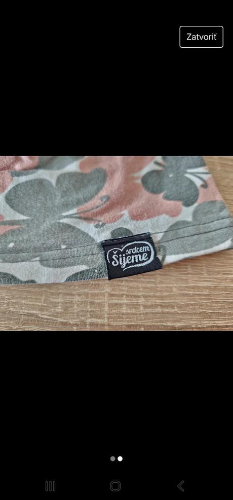 Detská čiapka- sijeme srdcem, 56