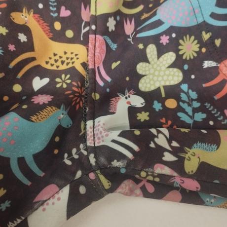 Softshellové nohavice s koníkmi 122/128, 128