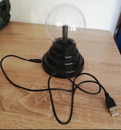 Lampa plazmová guľa,