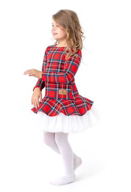 Krásne kárované šaty značky zuppa, pc 45 eur, 146