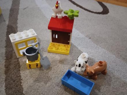 Lego duplo - zvieratá z farmy 10870,