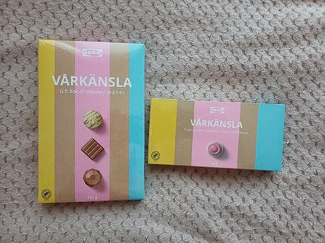 Čokoládová bonboniéra 2 druhy ikea,