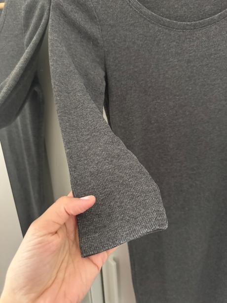 Dámske sivé šaty, sinsay,m