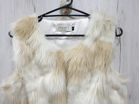 Kožušinová vesta, s