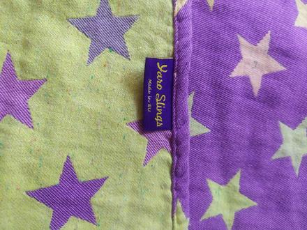 Yaro slings stars ultra purple yellow confetti, yaro