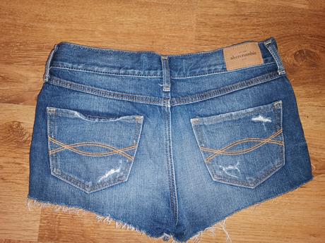 Šortky riflové xs 14y, abercrombie&fitch,164