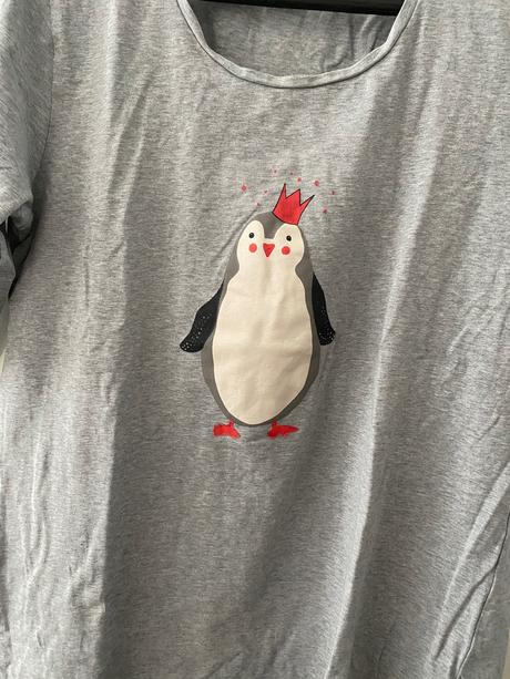 Nočná košeľa s pinguinom, tchibo,s