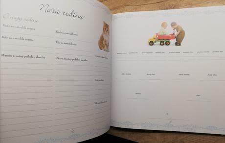 Pamätníček naše bábätko chlapček, 