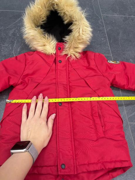 Bunda sinsay 98 červená, sinsay,98