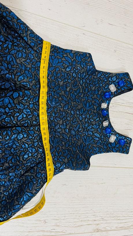 Tmavomodré saty 98, tu,98