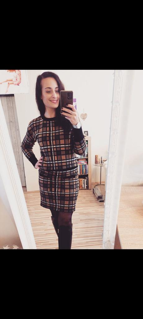 Suprava sukňa a svetrík, s