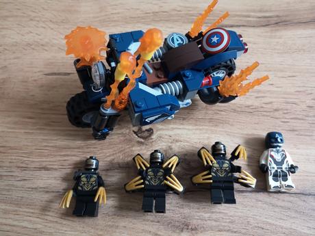 Lego marvel avengers 76123 captain america,