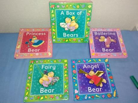 A box of bears leporela s trblietkami au21, 