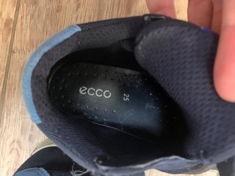 Ecco prechodné kožené tenisky 25, ecco,25