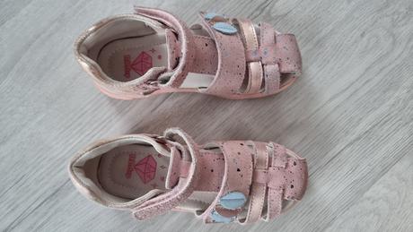 Kožené sandálky, d.d.step,30