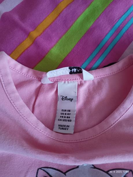 Tricka kratky rukav geox, hm, disney, 104–116