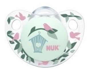 Nuk silikónový cumlík trendline adore 1ks, 18-36m, nuk