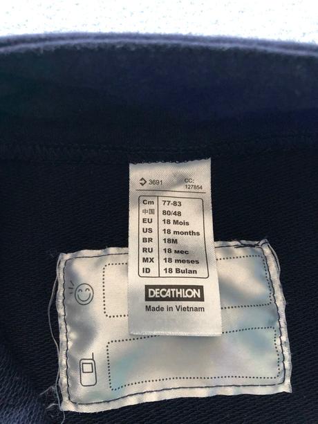 Mikina, decathlon,80