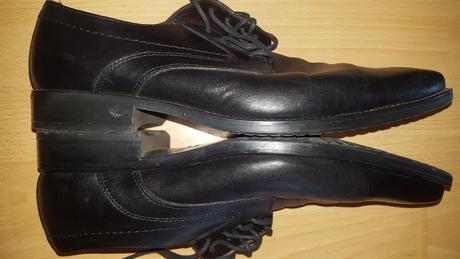 Kožené topánky, baťa,43