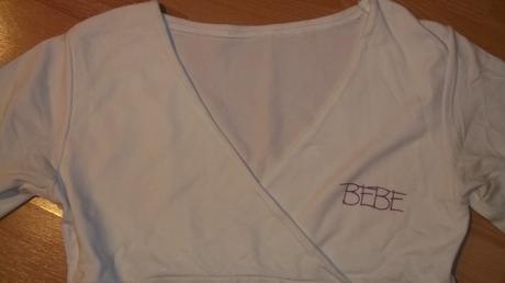 Biele tricko, bebe,s