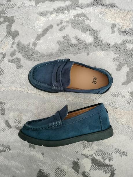 Modré mokasíny h&m, h&m,25
