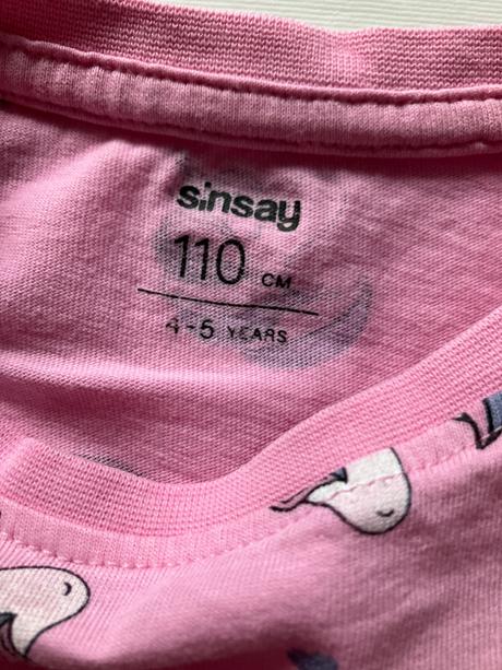 Tričko s dlhým rukávom, sinsay,110