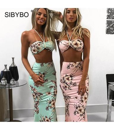 Sukna s topom/podprsenkou, s