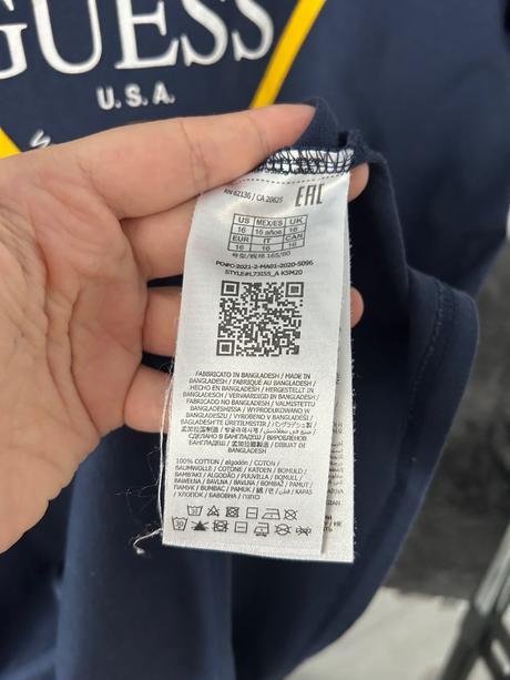 Chlapčenské guess tričko modrej farby, guess,164