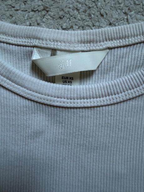 Tielko - crop - h&m, super stav, h&m,xs