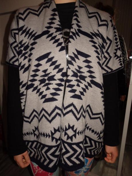 Pletený kardigan m/l, 170