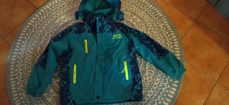 Zimná chlapc bunda 2v1 , nová 9-10 r, 134