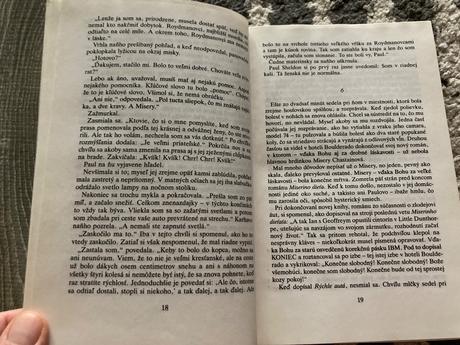 Mizéria king stephen-prvé vyd.1991, 