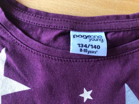 Bordove tricko s hviezdami, dopodopo,134