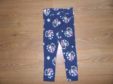 Frozen elastické nohavice, h&m,98