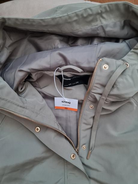 Krátka parka, sinsay,xs
