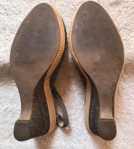 Sandalky tommy hilfiger, tommy hilfiger,38