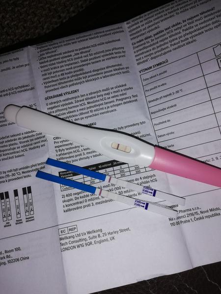 Ide o tehotenstvo, ak mi MS meška a čiarky sú slabé?