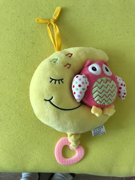 Hračka hudobná do postieľky, 