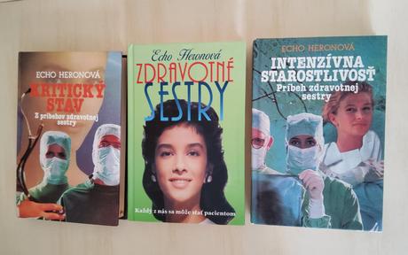 Knihy o zdrav.sestrách,