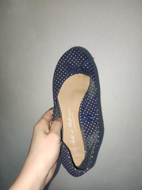 4 x balerínky  raz obuté, 37