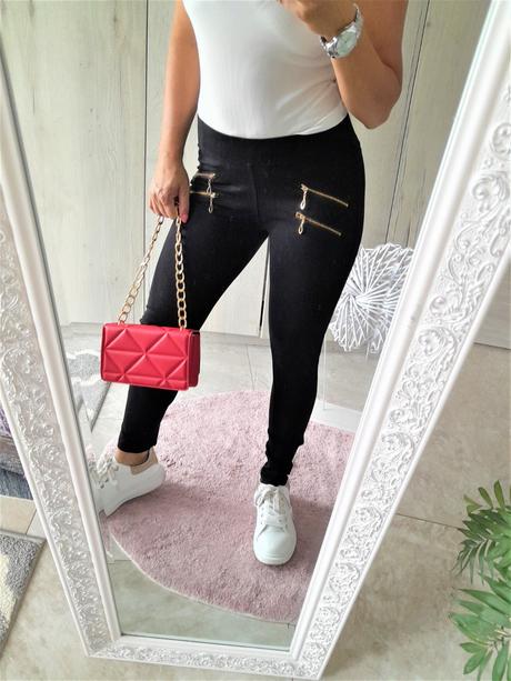 Džegínsy zlaté zipsy-m, m