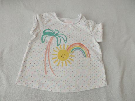 Letná súprava - tričko s kraťaskami, f&f,74