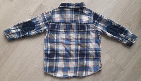 Károvaná košeľa, h&m,80