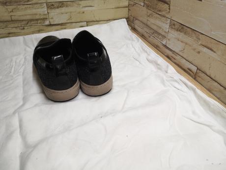 Geox 37 - dámske našuchovacie čierne topánky, geox,37