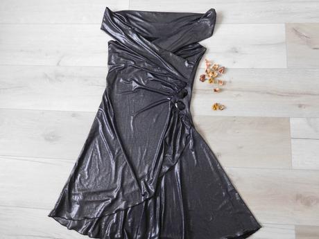 Šaty krástke pružné do leskla 40v, m, m