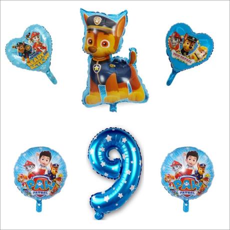 Foliove balony paw patrol - labkova patrola,