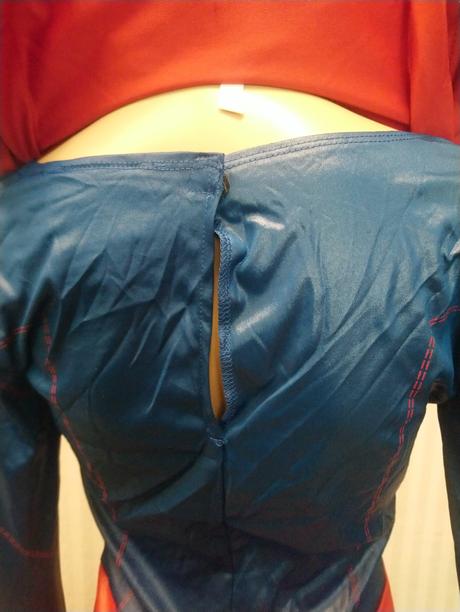 2 dielny dámsky kostým supergirl, rubies, l,