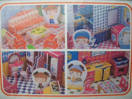 3d puzzle kúpelňa, 